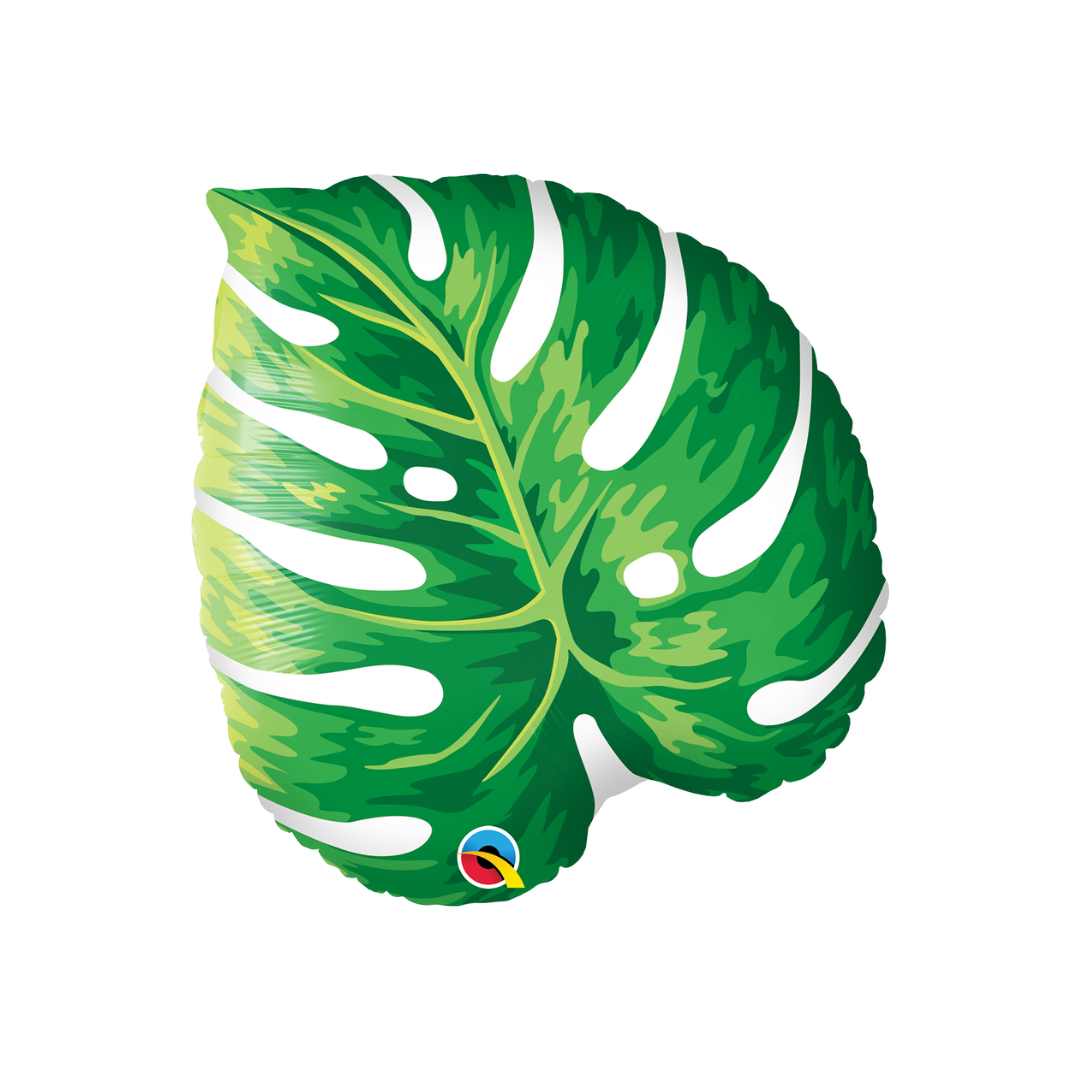 Ballon Feuille Tropicale à l'hélium