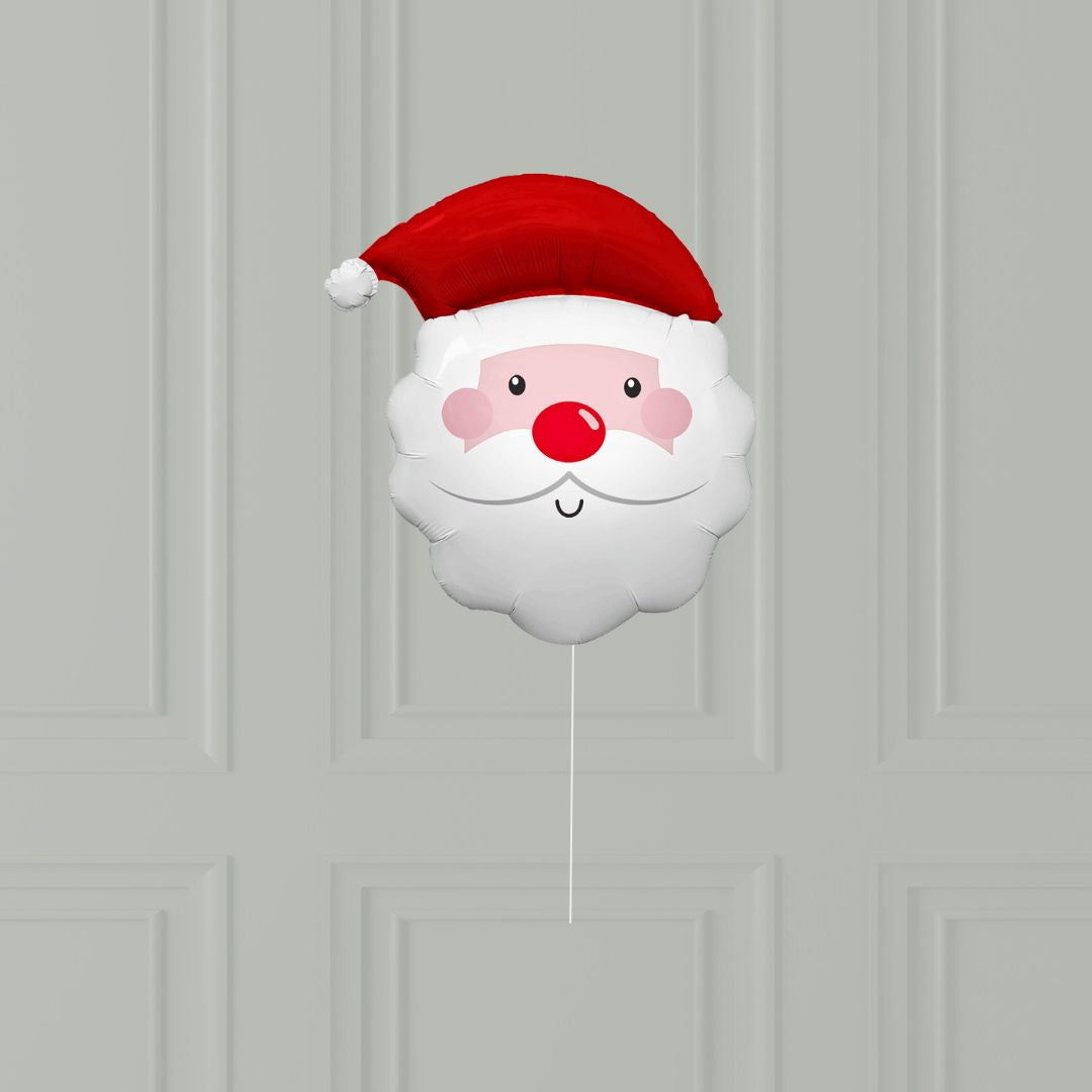Festive Santa Claus Helium Balloon