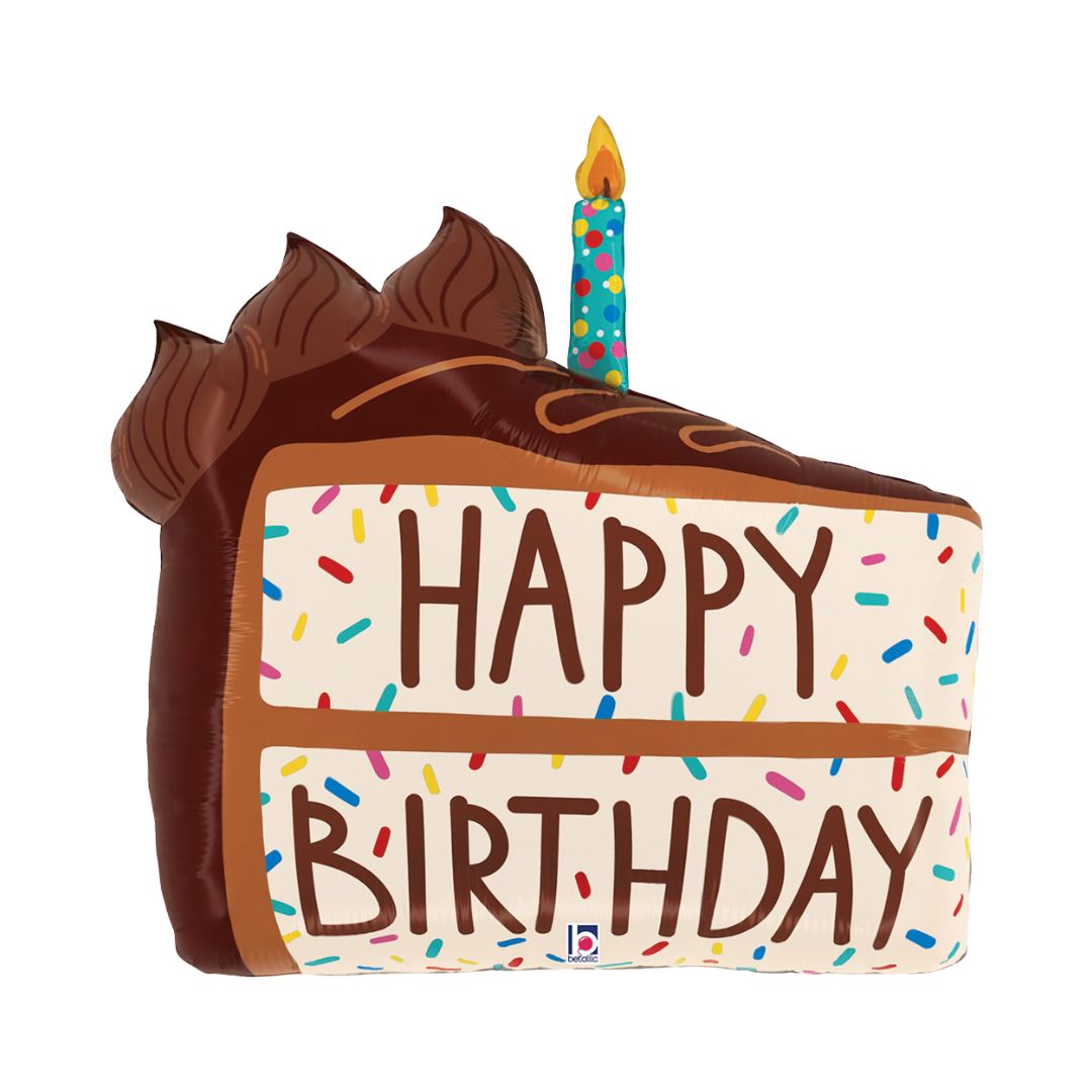 Ballon gâteau d'anniversaire