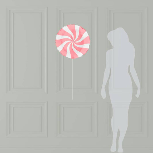 Rosa Süßigkeitenballon