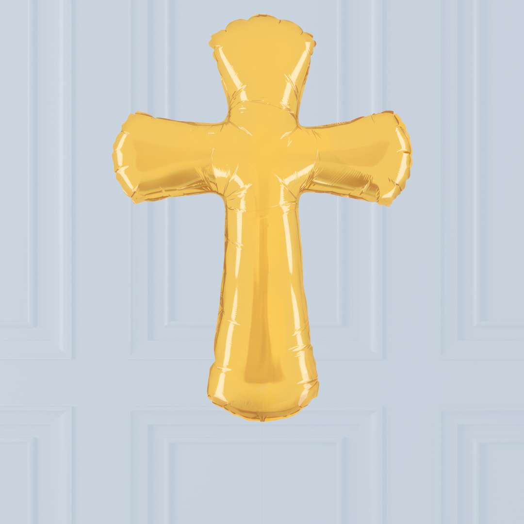 Religiöser Kreuzballon