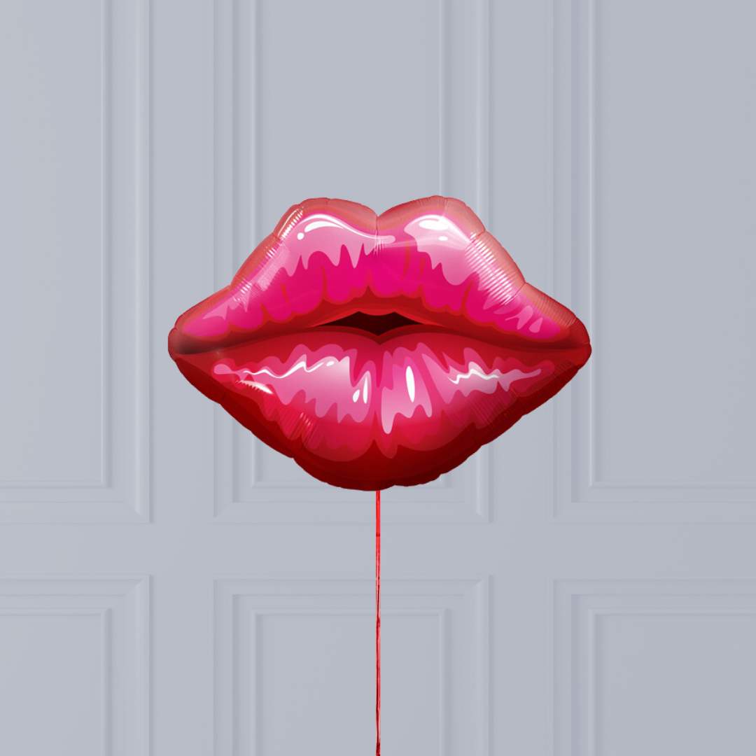 Helium Kiss Balloon