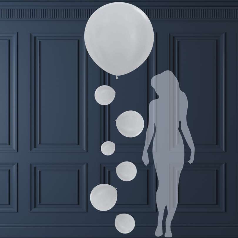 Floating balloons (various sizes)