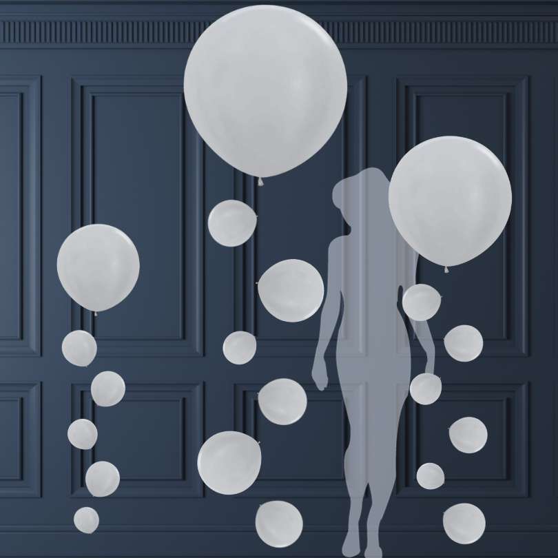 Floating balloons (various sizes)