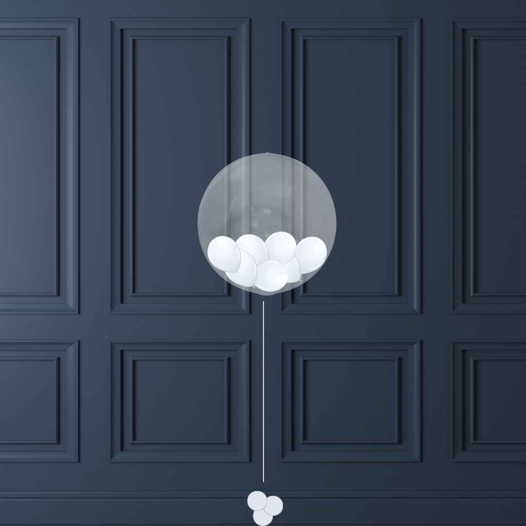 Personalized bubble balloon
