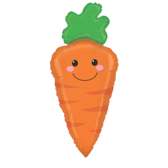 Adorable Carrot Helium Balloon