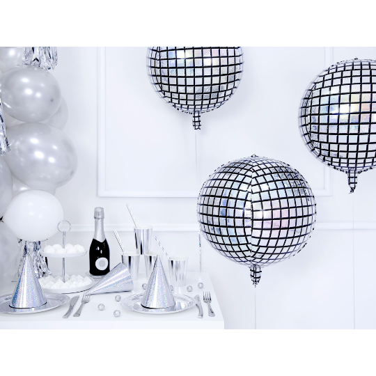 Discokugel-Heliumballon