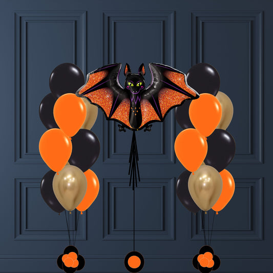 Célébrez avec style grâce au Set Ballons Chauve-Souris d’Halloween