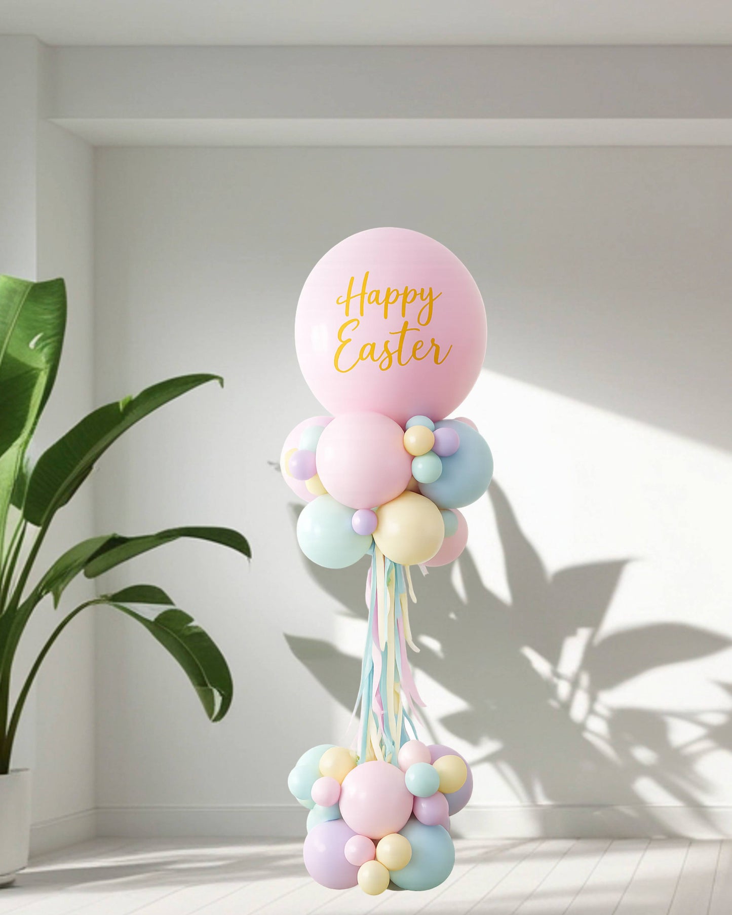 Colonne de ballons Pastels