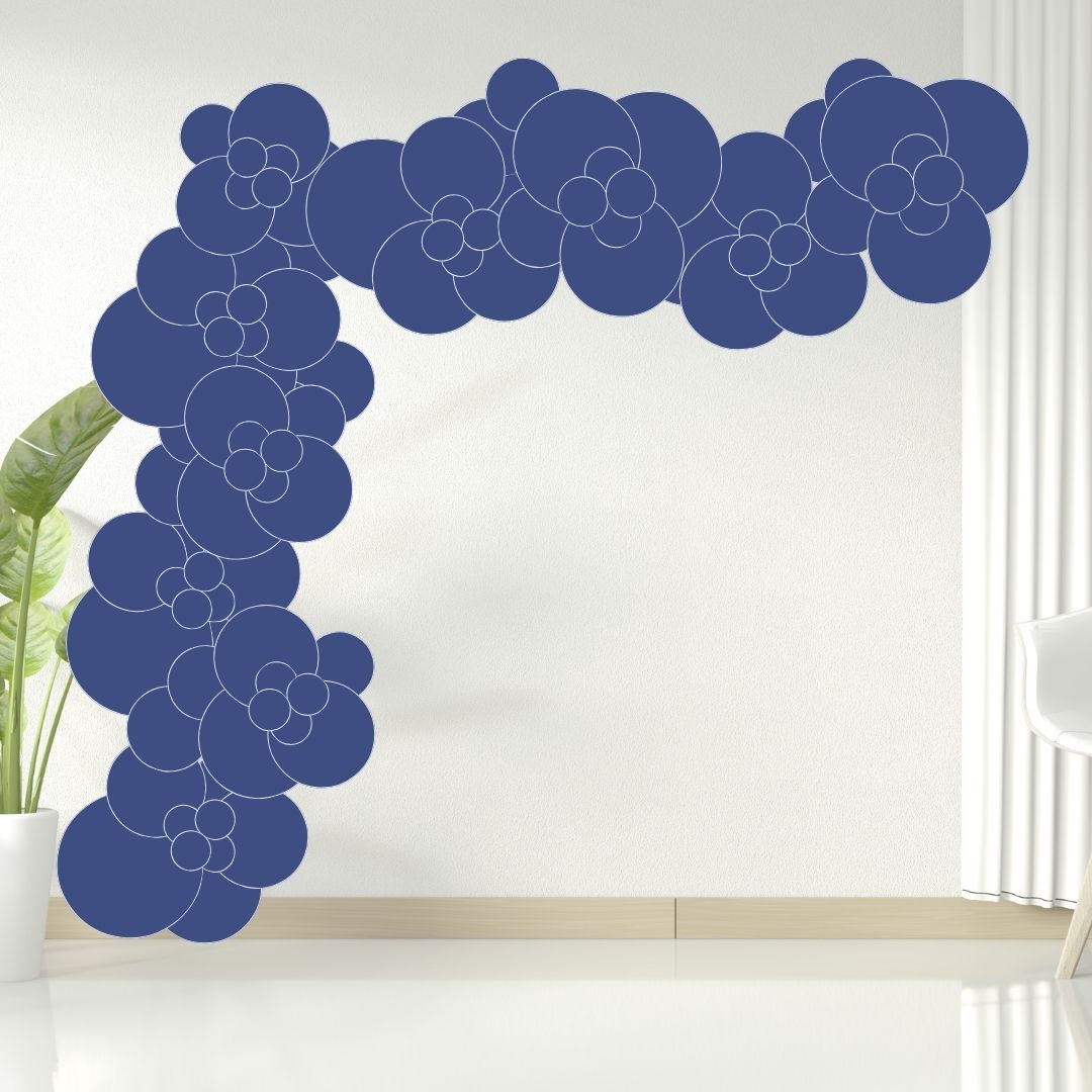 "0 Stress" Balloon Garland