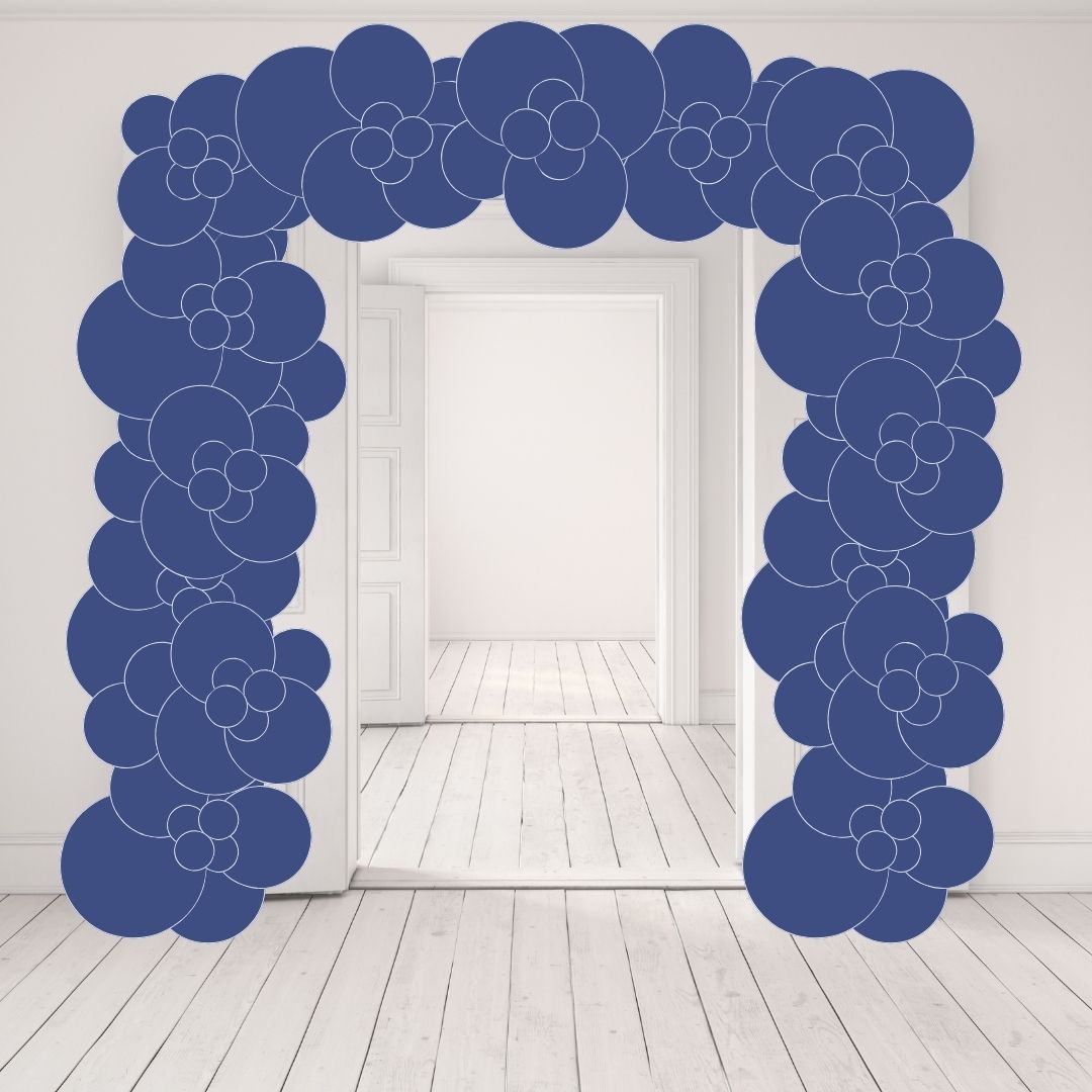 "0 Stress" Balloon Garland