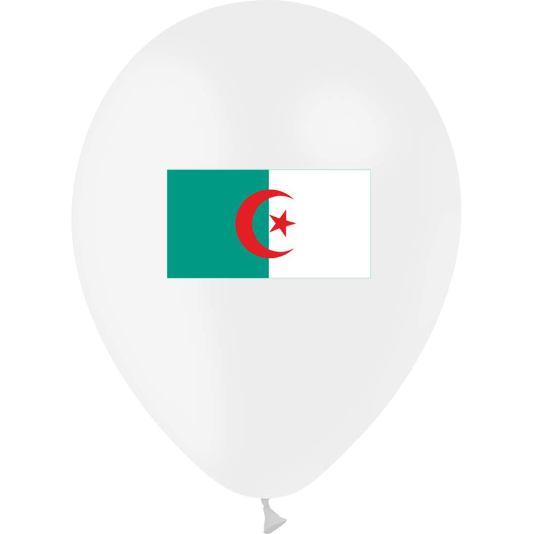 Latex Ballon Drapeau Algérie