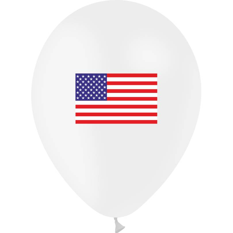 Latex Ballon Drapeau Usa