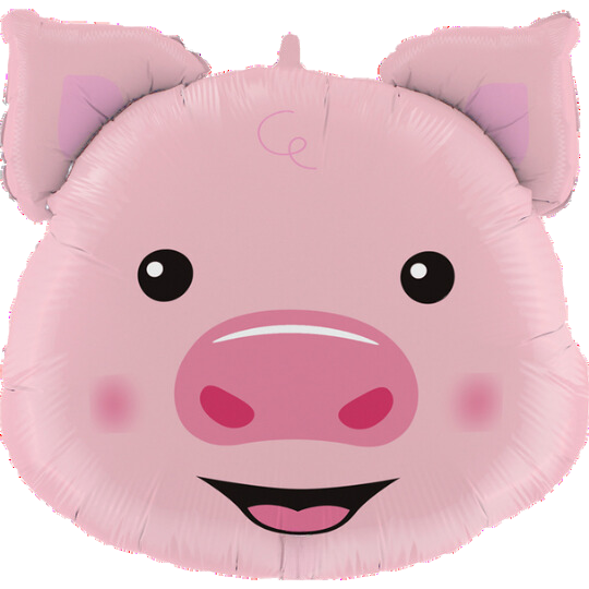 Pig Head Balloon
