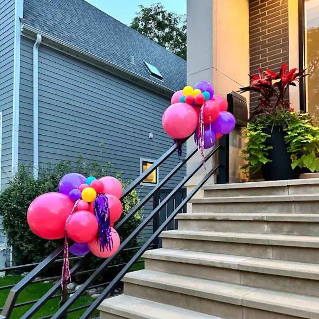 Balloon puff (inflated with air)