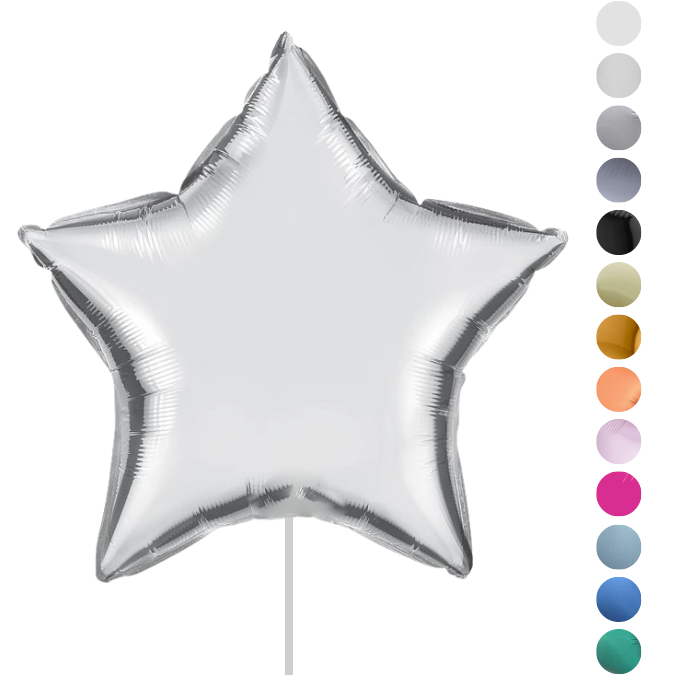 Ballon Etoile à l'hélium (46 cm)
