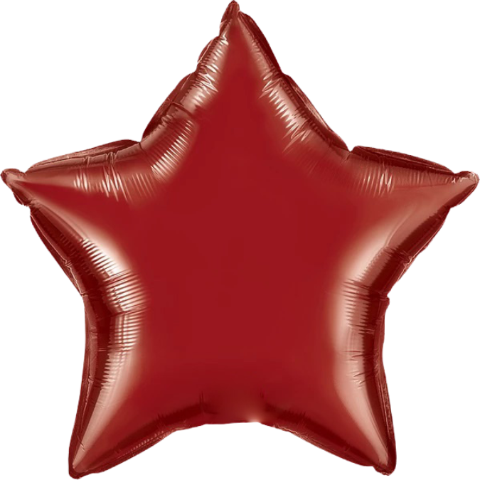 Ballon Etoile à l'hélium (46 cm)
