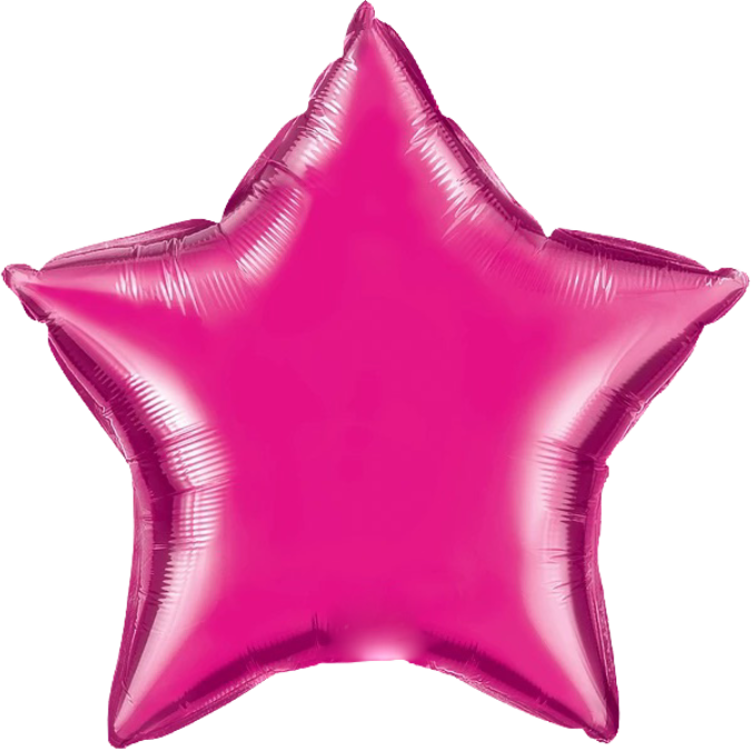 Ballon Etoile à l'hélium (46 cm)