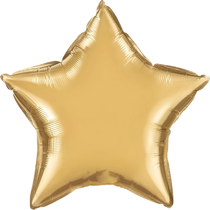 Ballon Etoile à l'hélium (46 cm)