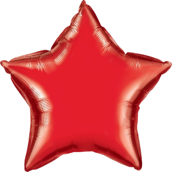 Ballon Etoile à l'hélium (46 cm)