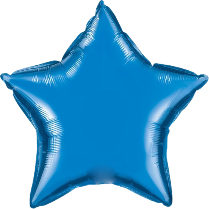 Ballon Etoile à l'hélium (46 cm)