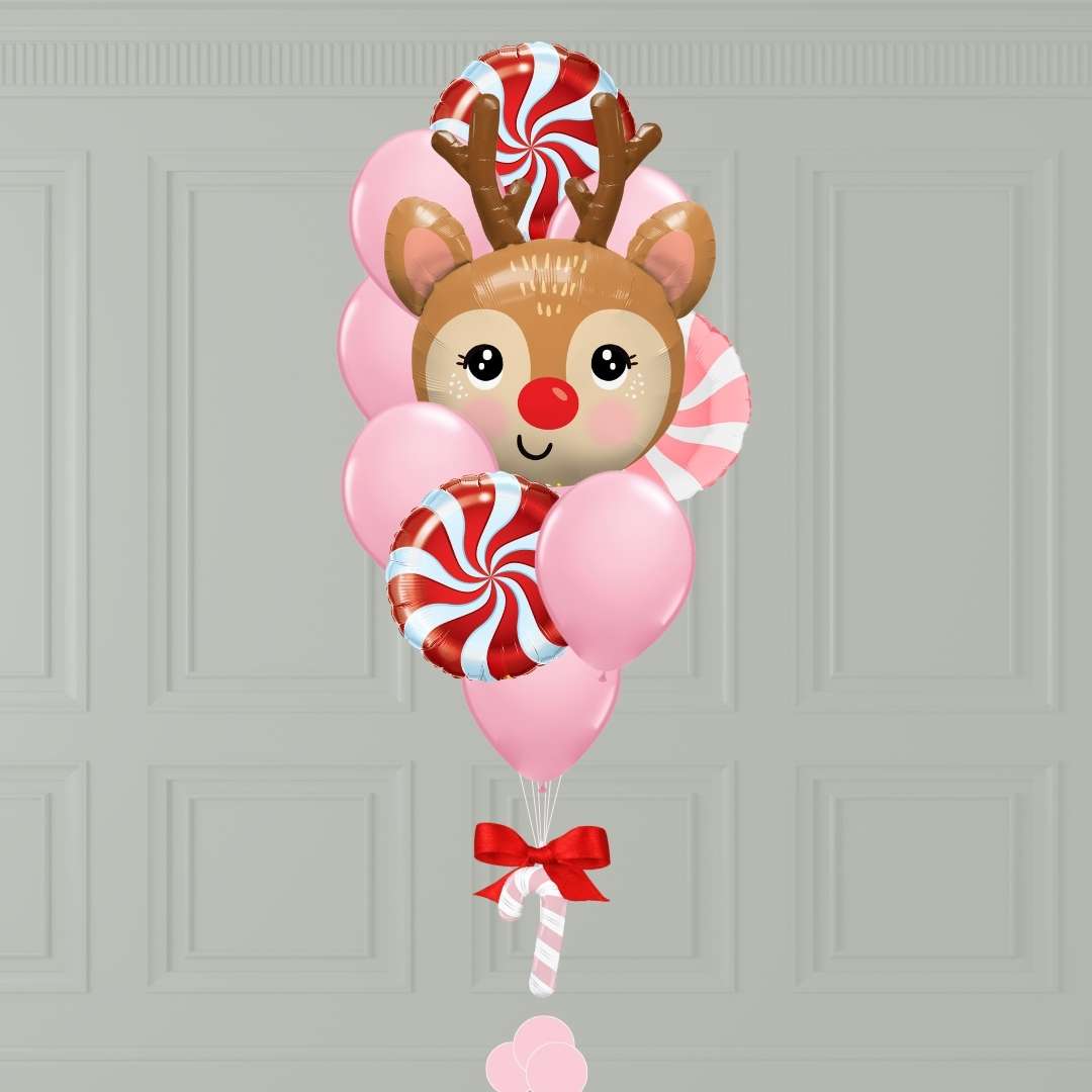 "Adorable Queen" Helium Balloon Bouquet