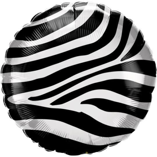 Ballon Imprimé Zèbre