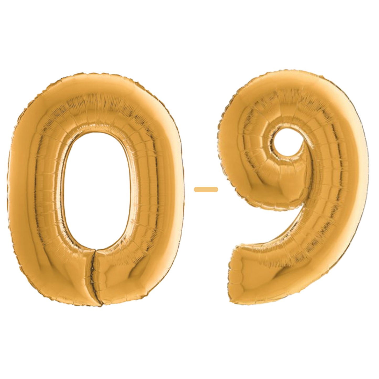 Chiffre Dorée à l'hélium