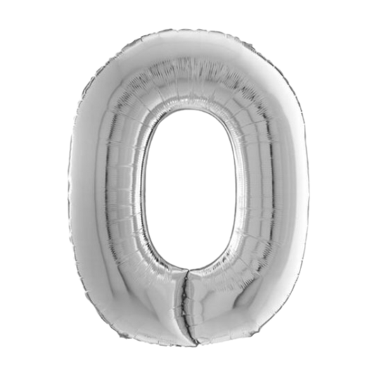 Jumbo Silver Number
