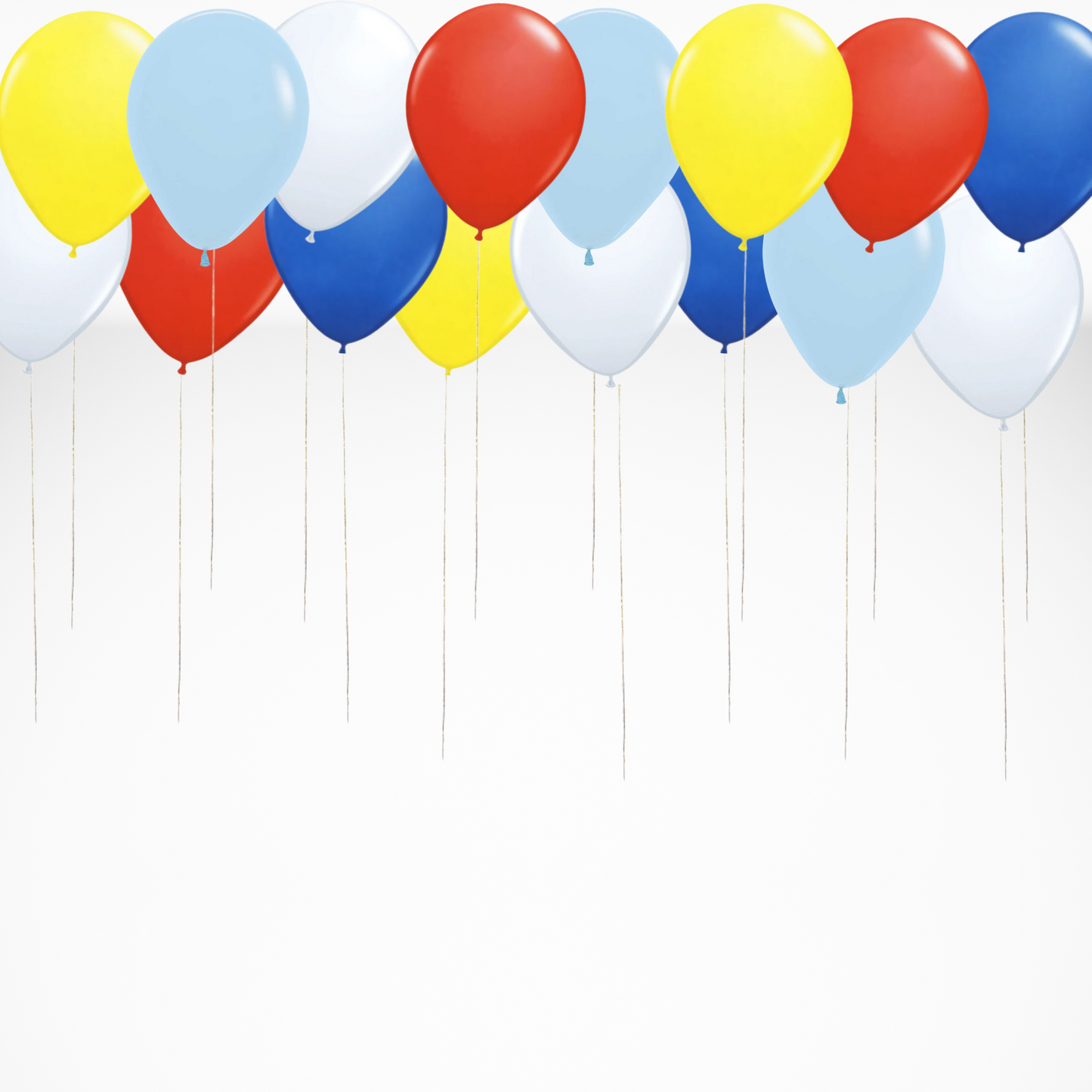 Airplane Ceiling Balloons Set