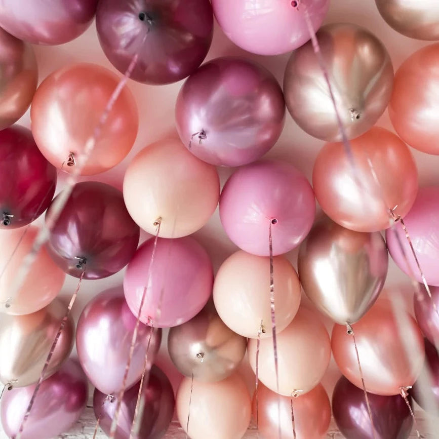 Helium balloon sets for the ceiling