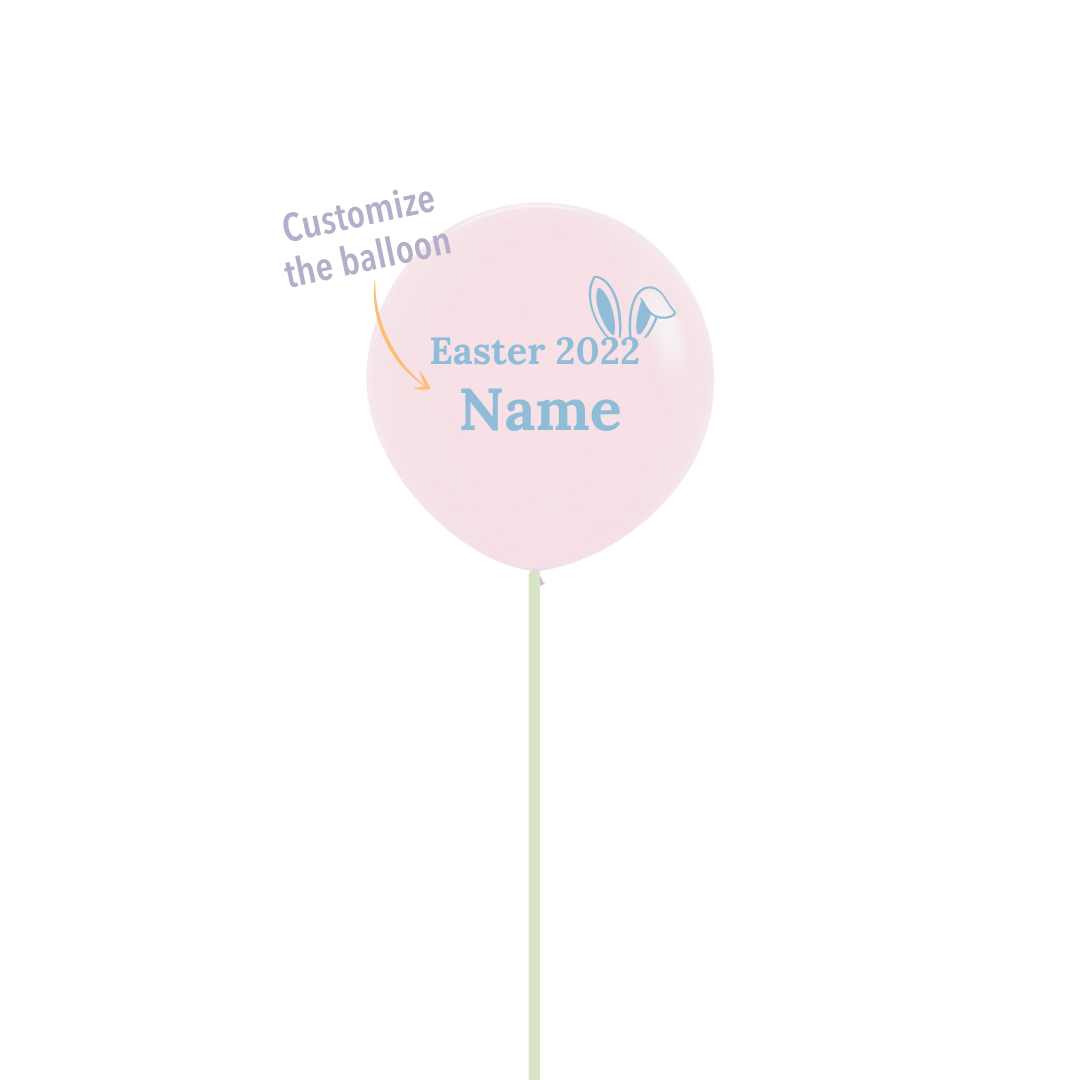 Custom Easter Balloon
