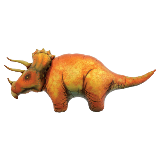 Ballon Dinosaure Tricératops à l'hélium