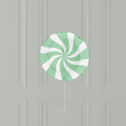 Grüner/mintfarbener Bonbonballon