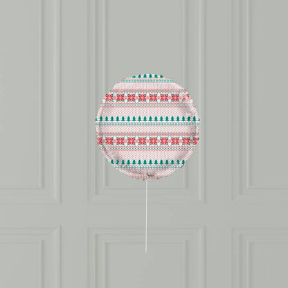 Heliumballon mit weihnachtlichem Festdruck