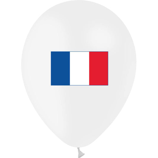 Latex Ballon Drapeau France