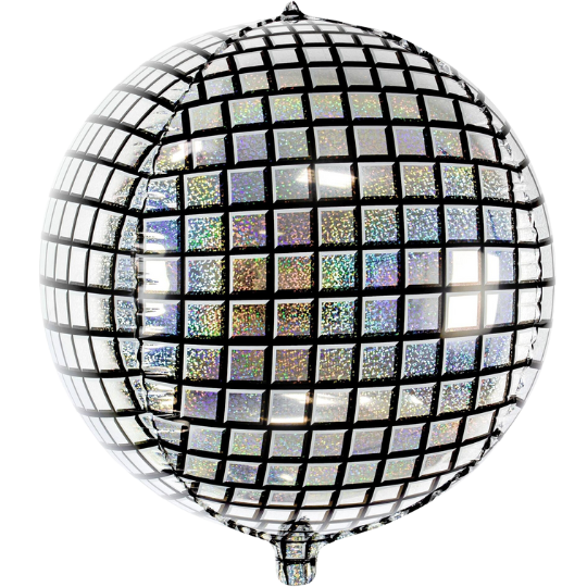 Disco Ball Helium Balloon