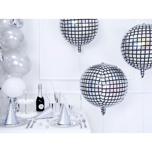 Discokugel-Heliumballon