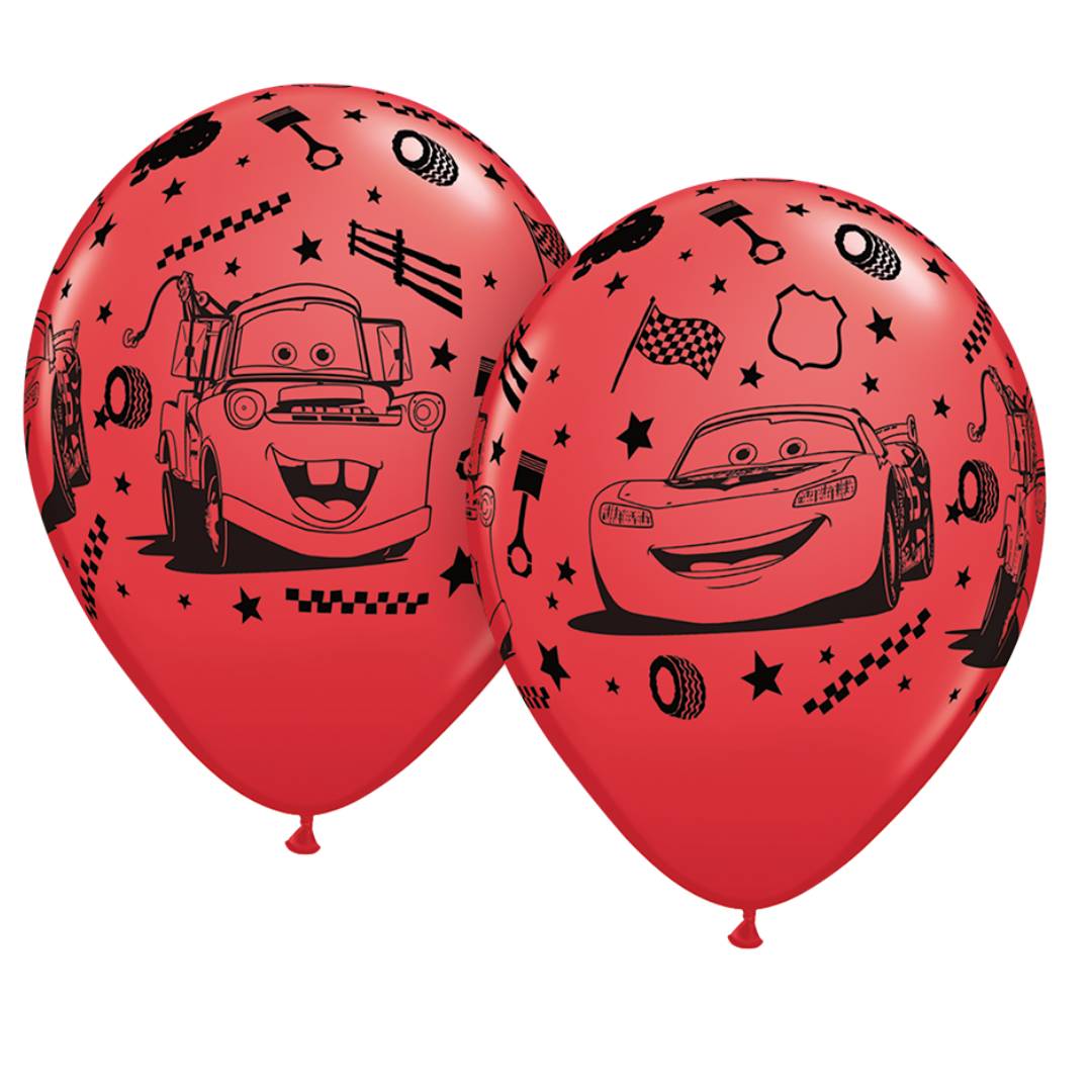 Disney Pixar Lightning McQueen & Mater Latex Balloon