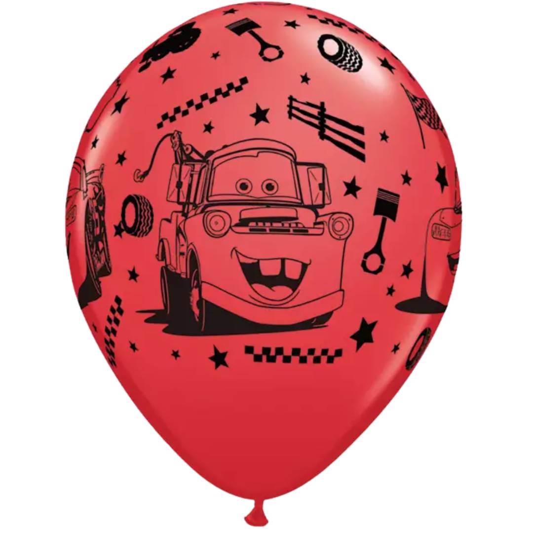 Disney Pixar Lightning McQueen & Mater Latex Balloon
