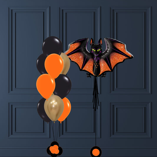 Célébrez avec style grâce au Set Ballons Chauve-Souris d’Halloween