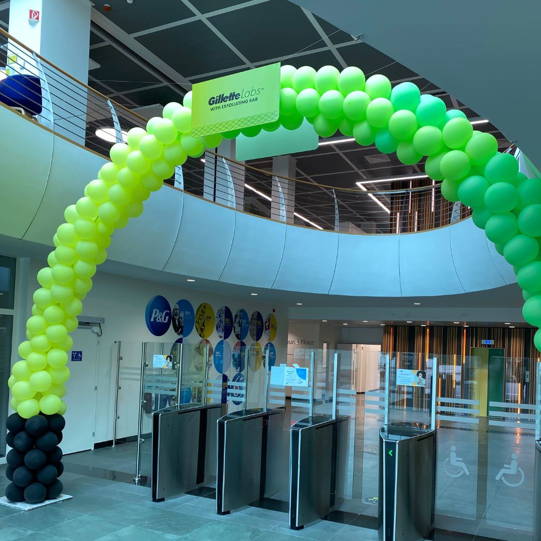 Événement de lancement d'un produit d'entreprise Arche de ballons
