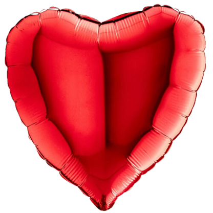 Ballon Coeur à l'hélium - 46 cm