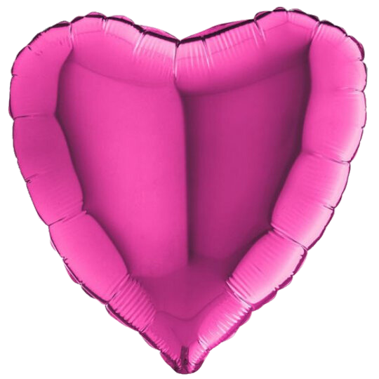 Ballon Coeur (56 cm) à l'hélium