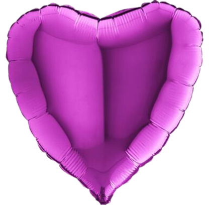 Ballon Coeur à l'hélium - 46 cm