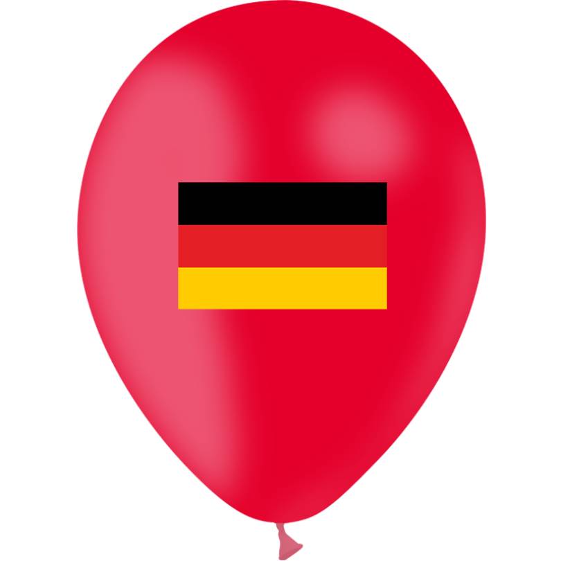 Latex Ballon Drapeau Allemagne