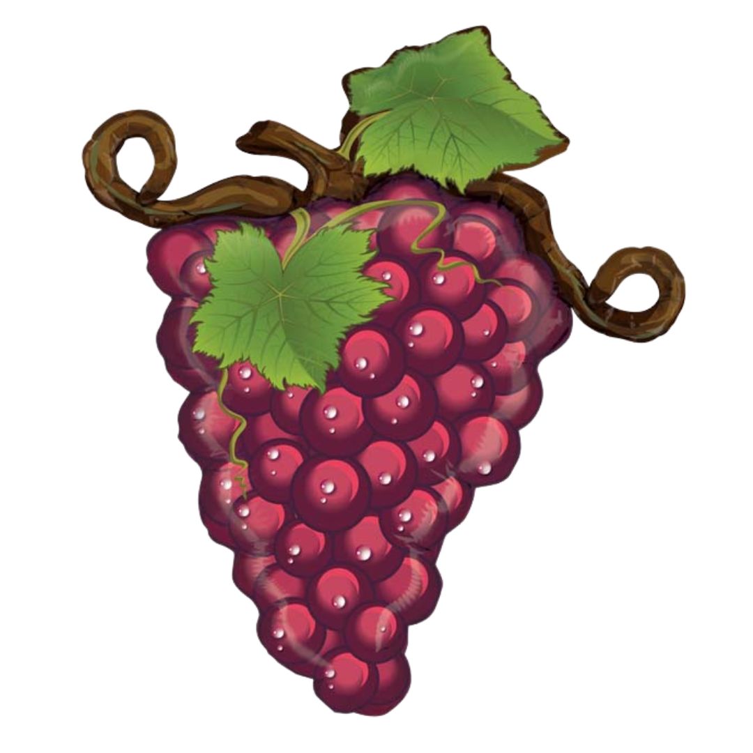 Ballon raisin rouge