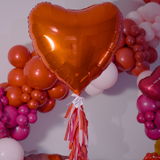 Ballon Coeur Géant à l'hélium