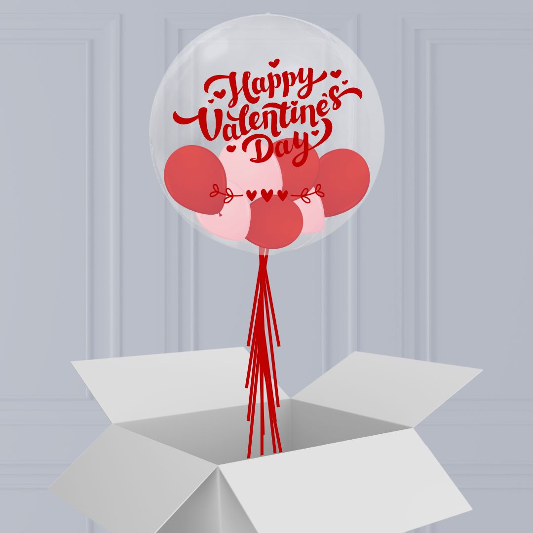 Send a Valentine's Balloon in a Box