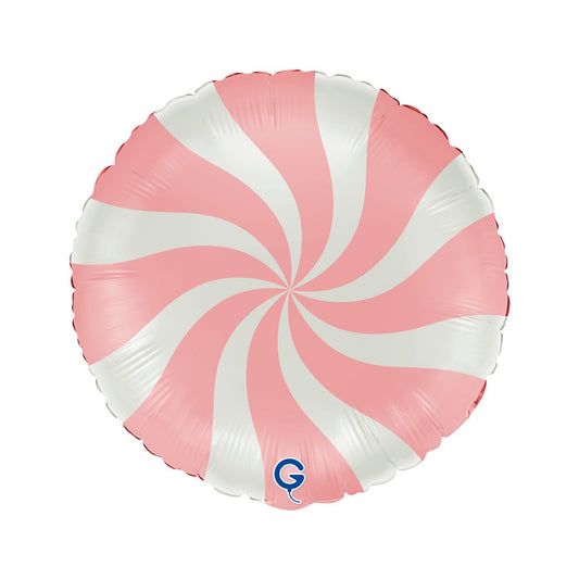 Ballon rond tourbillon rose